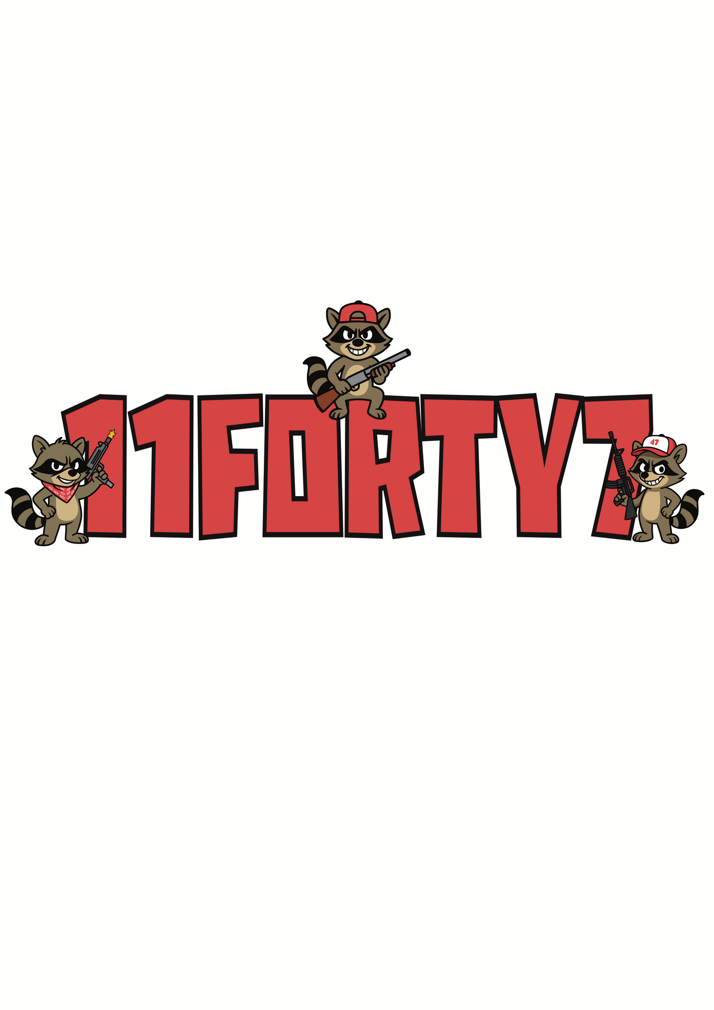 Raccoon Rebels Box Tee